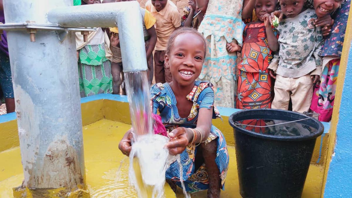 Surface Wells With Hand Pump