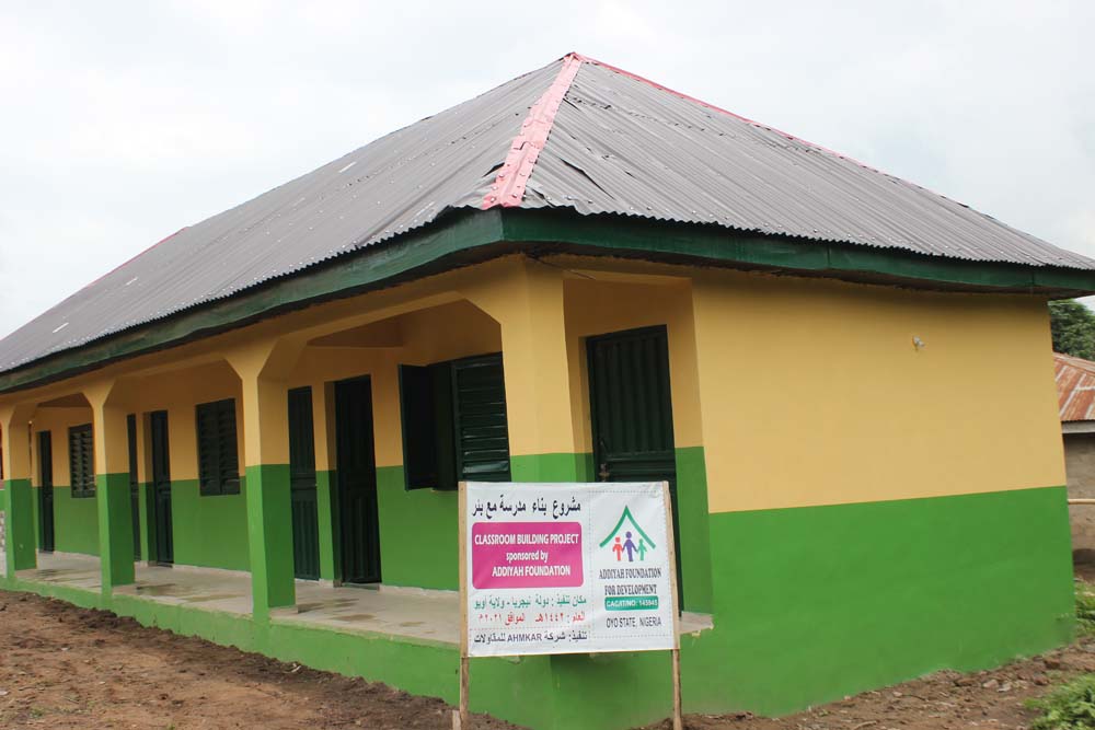 Building School at Oyo