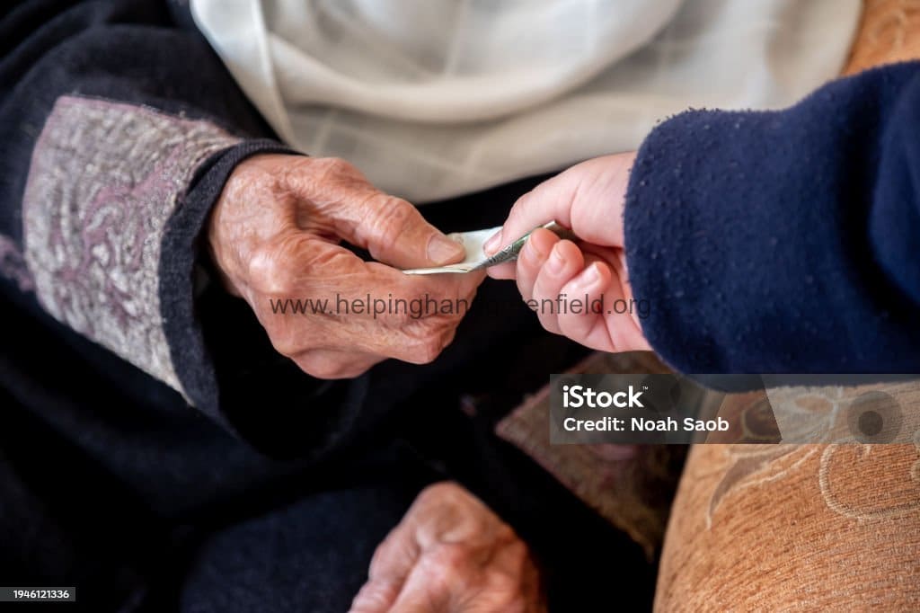 Giving to the needy
