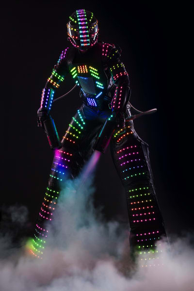 CRYOMAN LED SHOW a svítící chůdaři - photo 3