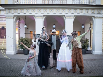 Animace prostoru a vítání hostů - photo 5