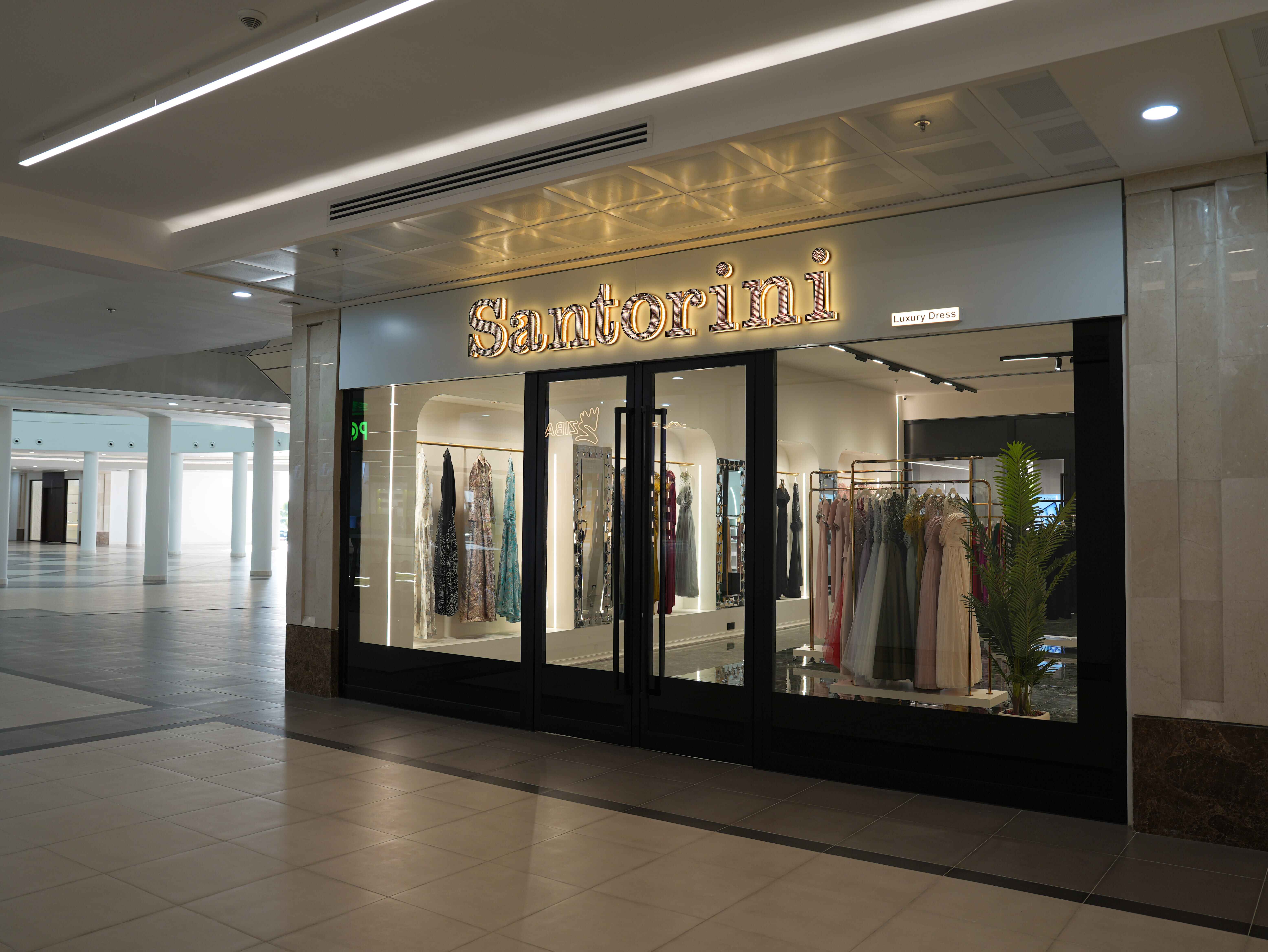 santorini luxury dress