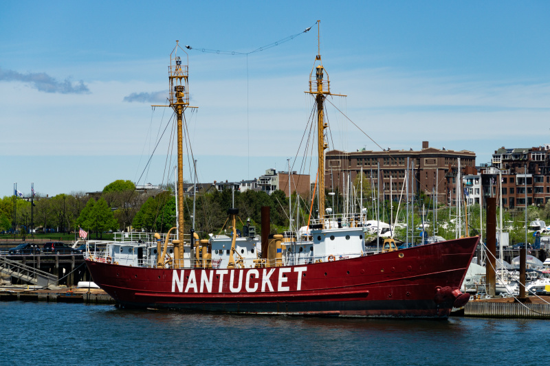 The largest light ship built, by the same people that made the Titanic