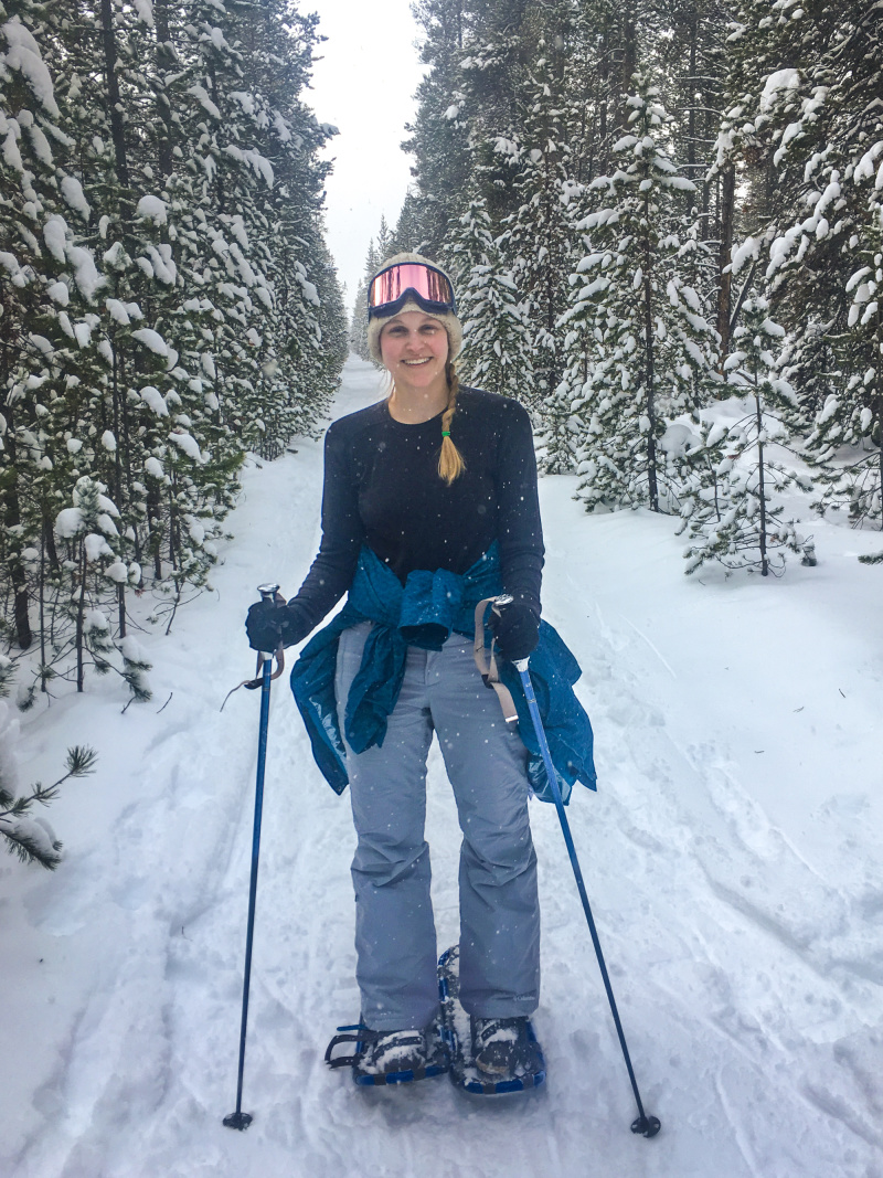 Snowshoe model Chelsea - Photo credit Laura