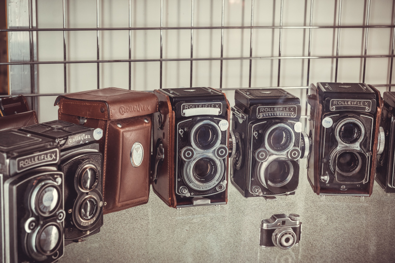 Vintage cameras