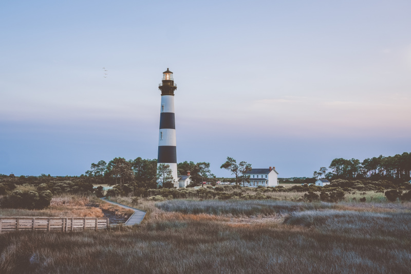 Bodie Island Lighthouse dusk