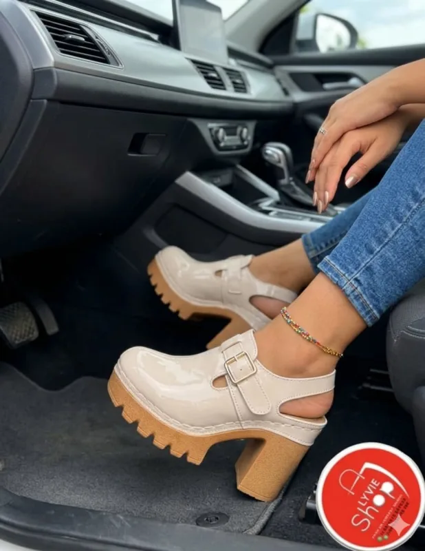 ​Mules à talons crantés ✅️37@42