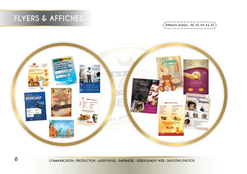 Carte publicitaire/ affiche