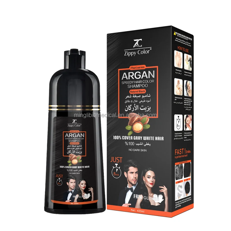 Shampoo colorant capillaire