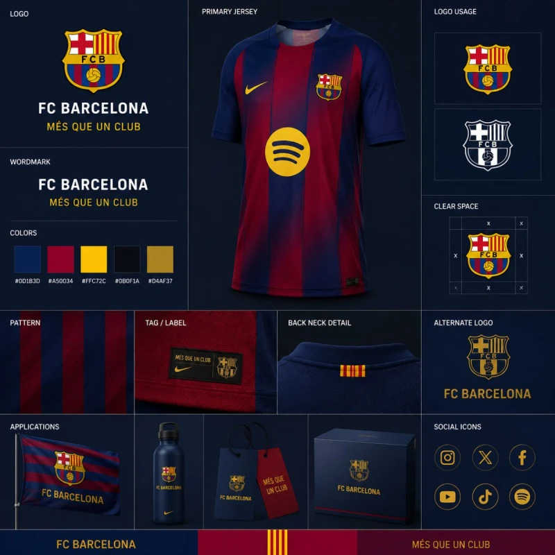 Maillot du FC Barcelone