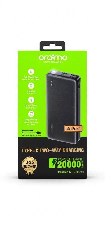 PowerBank Oraimo 20k Mah