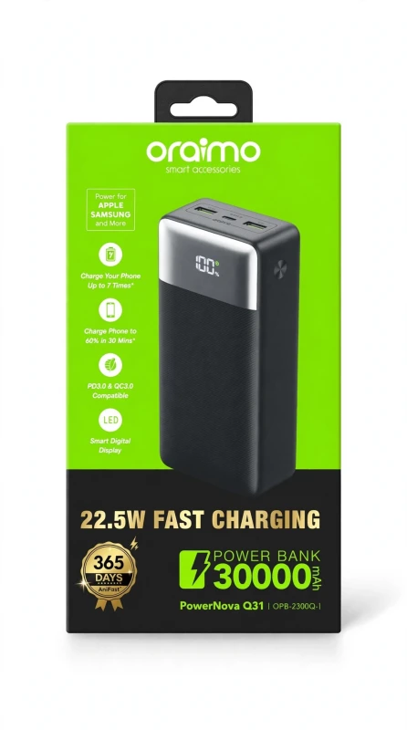 PowerBank Oraimo 30k Mah