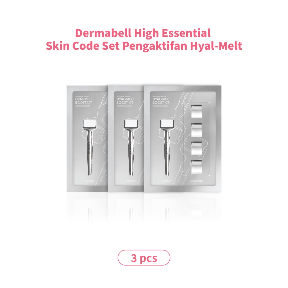 Dermabell High Essential Skin Code Hyal-Melt Boost Kit [3 Kotak]