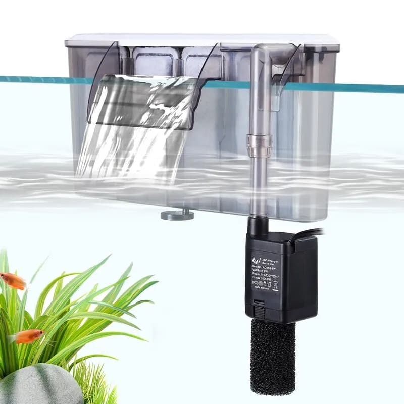 Hang-on-back filter