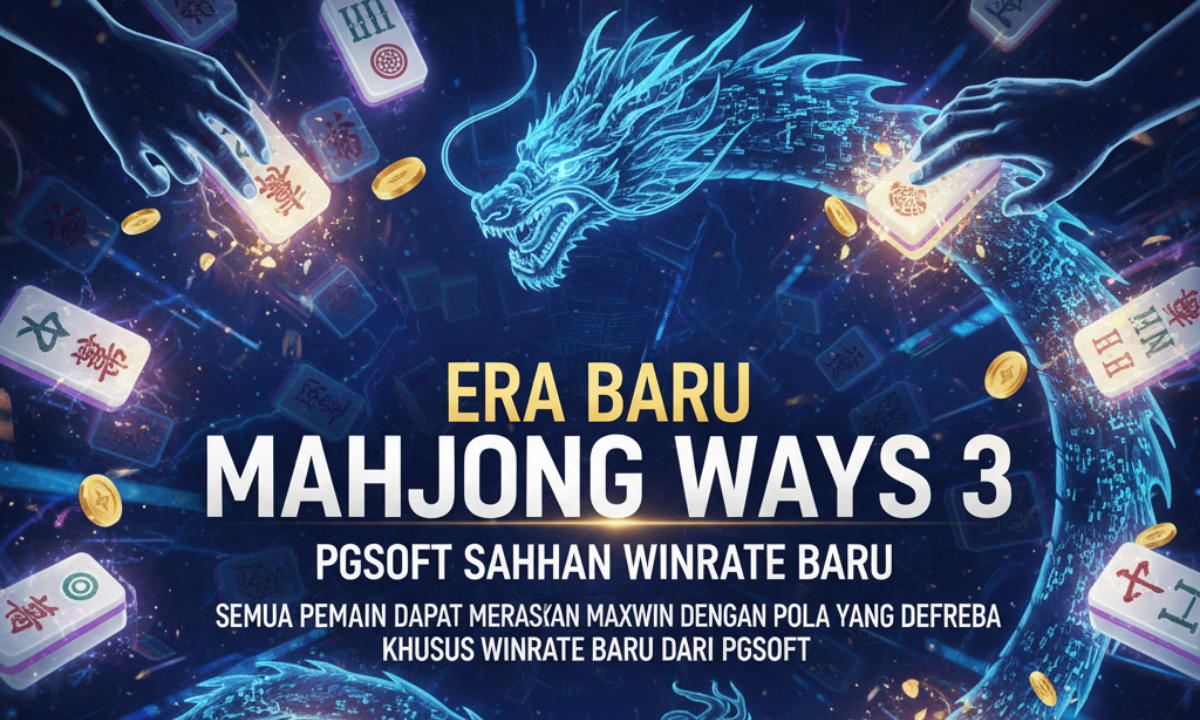Era Baru Mahjong Ways 3 Resmi Dimulai! PGSoft Sahkan Winrate Terbaru, Mekswin Lebih Mudah?
