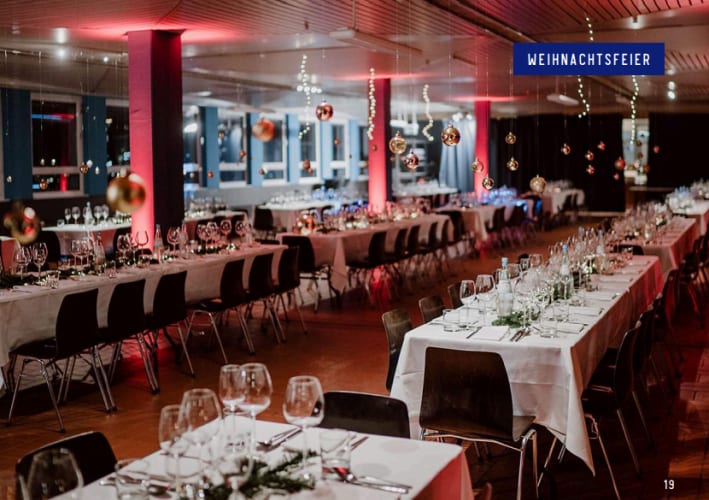 Moderne Location mit Loft-Charakter