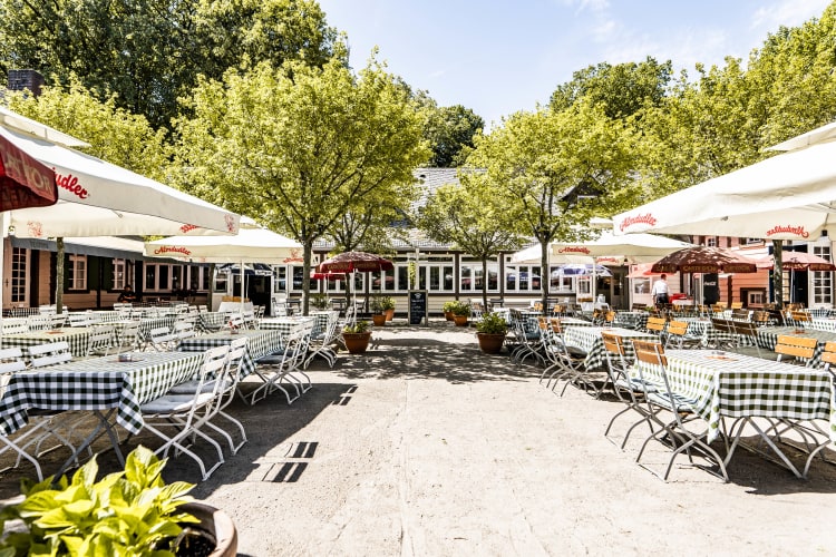 Rustikales Wirtshaus am Wannsee