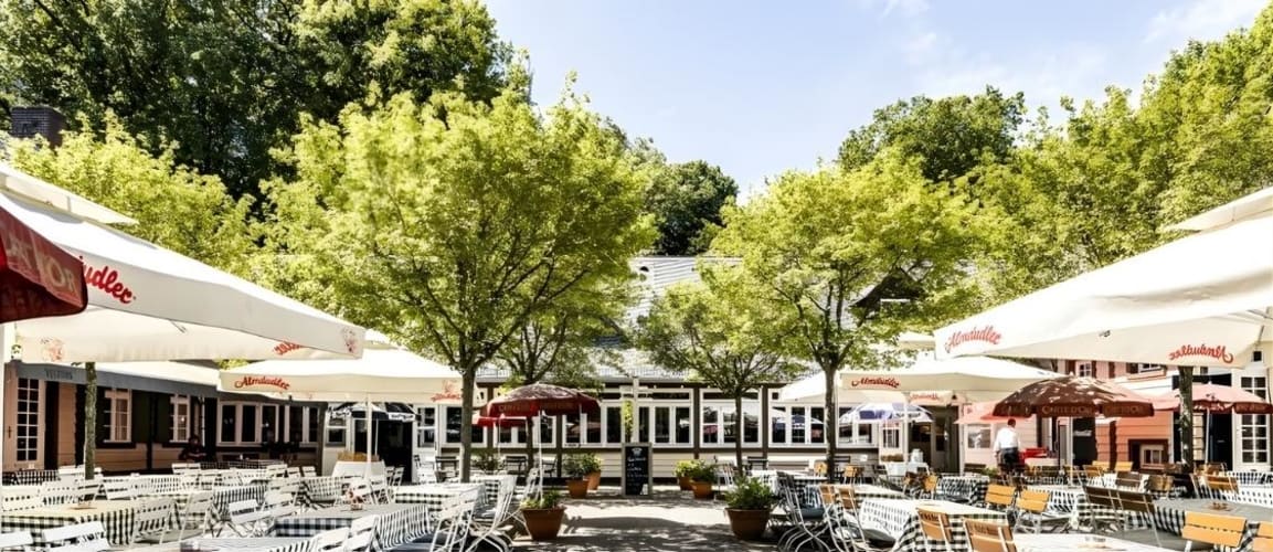 Rustikales Wirtshaus am Wannsee