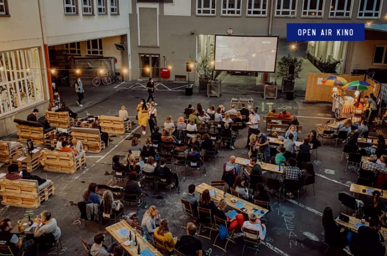 Eventlocation mit industriellem Flair