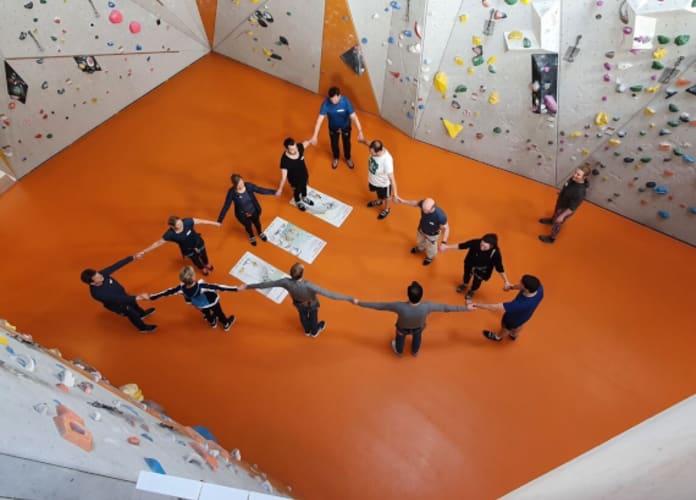 Achtsamkeit mit Bouldern