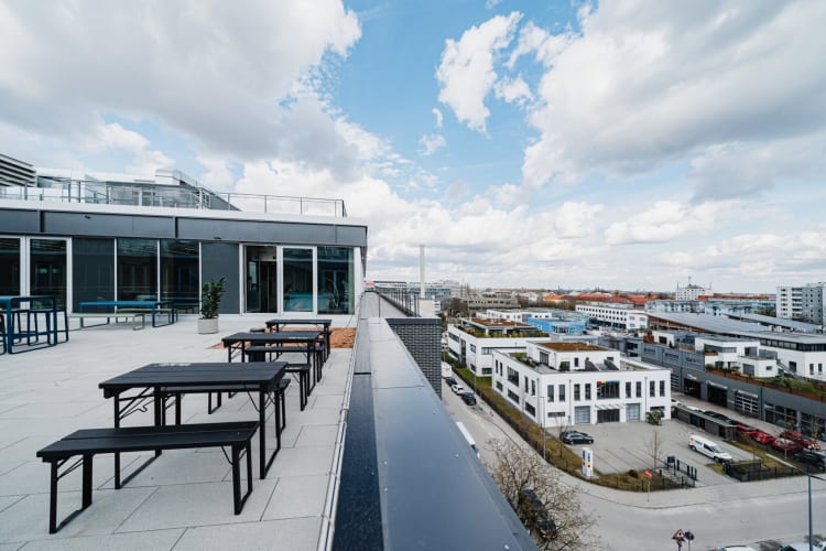 Exklusive Dachterrasse mit Panorama