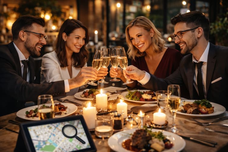 Verbrecherjagd & Dinner Frankfurt