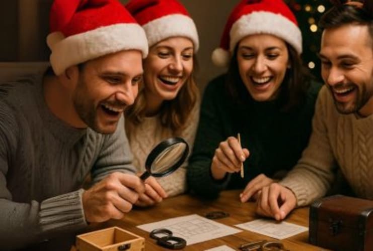 Weihnachts Escape Box – Mission Santa