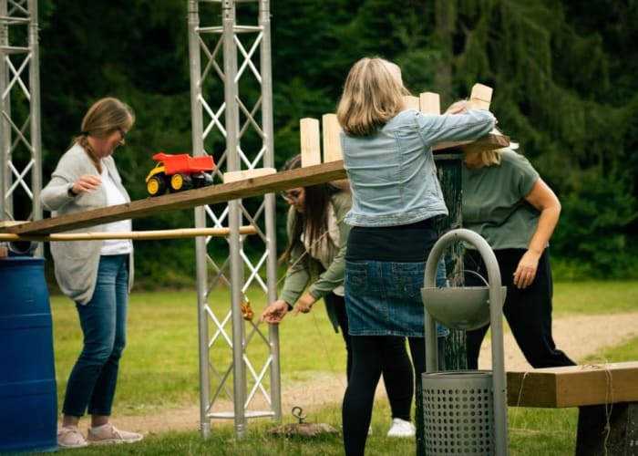 Teamchallenge Kettenreaktion in Berlin