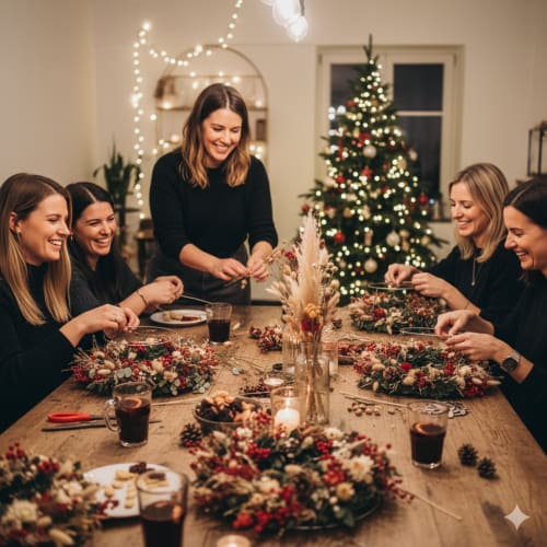 Adventskranz binden in München