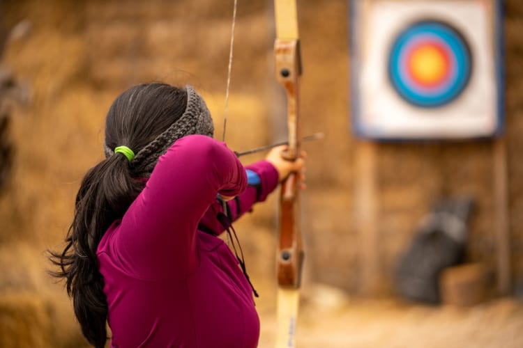 Bogenschießen Parcours
