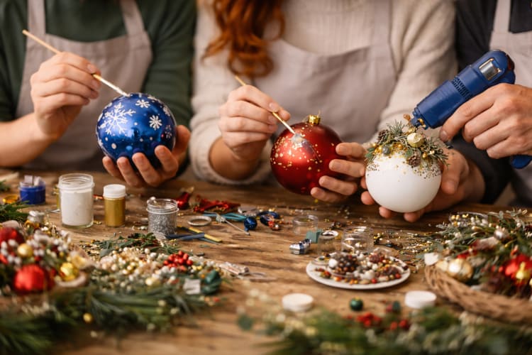 XMas Kugeln gestalten