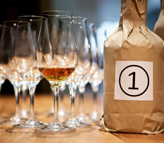 Blind Tasting Spirituosen