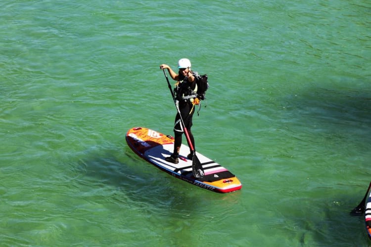 SUP Tour auf der Loisach