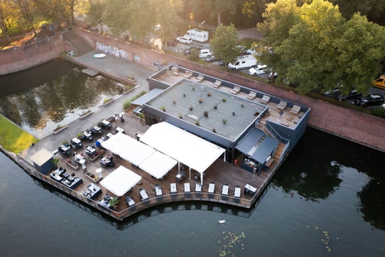 Exklusive Eventlocation mit Elbblick 