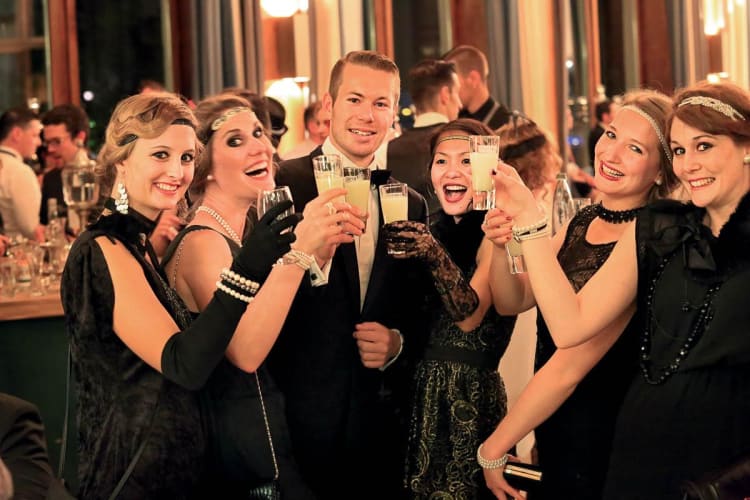 20er Jahre Casino Abend