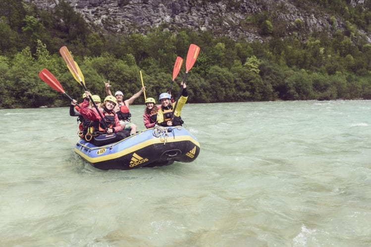 Team Rafting bei München