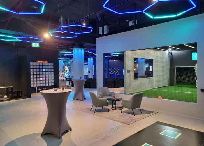 Futuristischer Eventspace Frankfurt