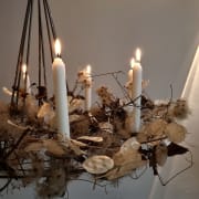 Adventskranz binden in München thumb