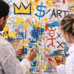 Mobiles Action Painting preview