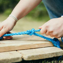 Floßbau auf der Isar preview
