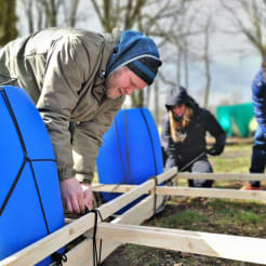 Floßbau Challenge in Berlin preview