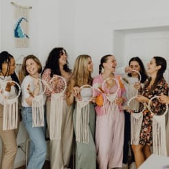 Makramee-Kranz Workshop bei Frankfurt preview