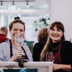 Weinprobe mit Malsession Berlin preview