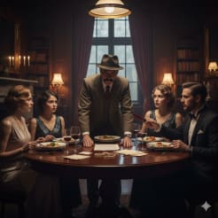 Weihnachtsfeier Krimi Dinner thumb