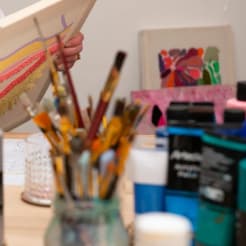 Punch Needle trifft Acryl München  preview