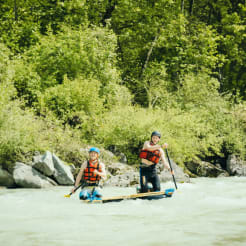 Floßbau auf der Loisach preview