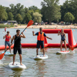 Standup Paddle Polo preview