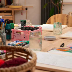 Punch Needle trifft Acryl München  preview