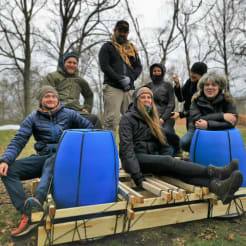 Floßbau Challenge in Berlin preview