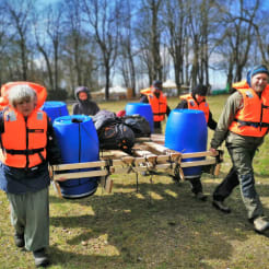 Floßbau Challenge in Berlin preview